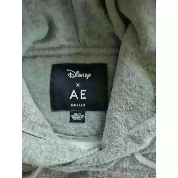 Disney X American Eagle Super Soft Hoodie Mens Size S Mickey Mouse Sweatshirt - Picture 3 of 11